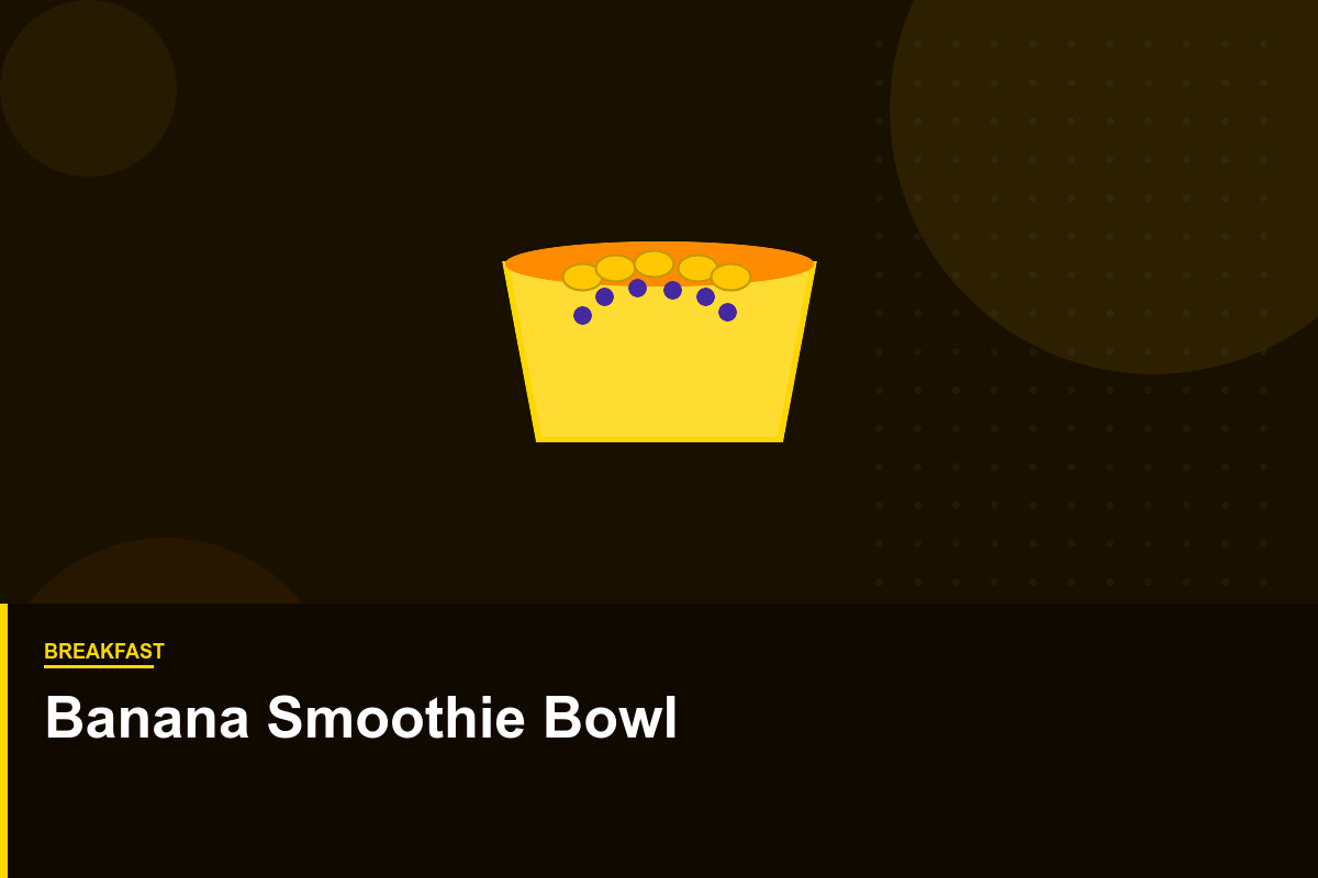Banana Smoothie Bowl