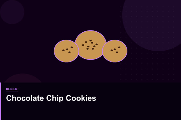 Chocolate Chip Cookies