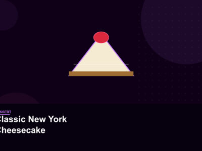 Classic New York Cheesecake