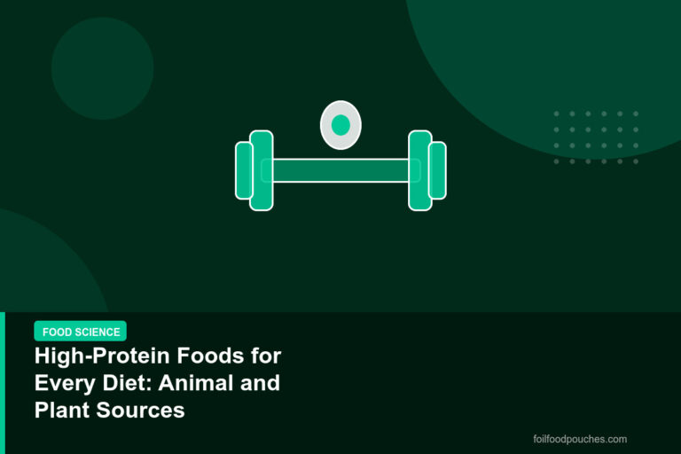 High-Protein Foods for Every Diet: Animal and Plant Sources