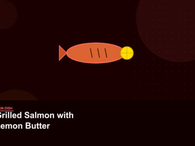 Grilled Salmon with Lemon Butter