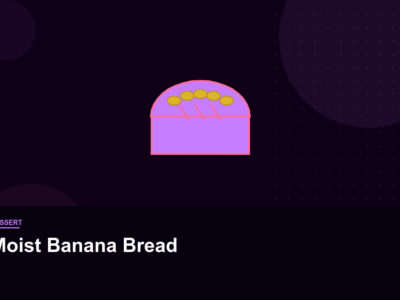 Moist Banana Bread