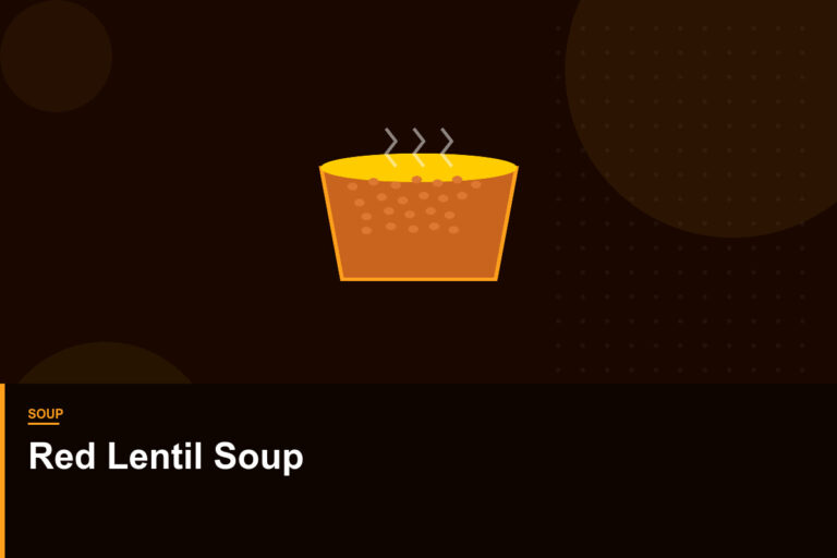 Red Lentil Soup