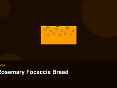 Rosemary Focaccia Bread