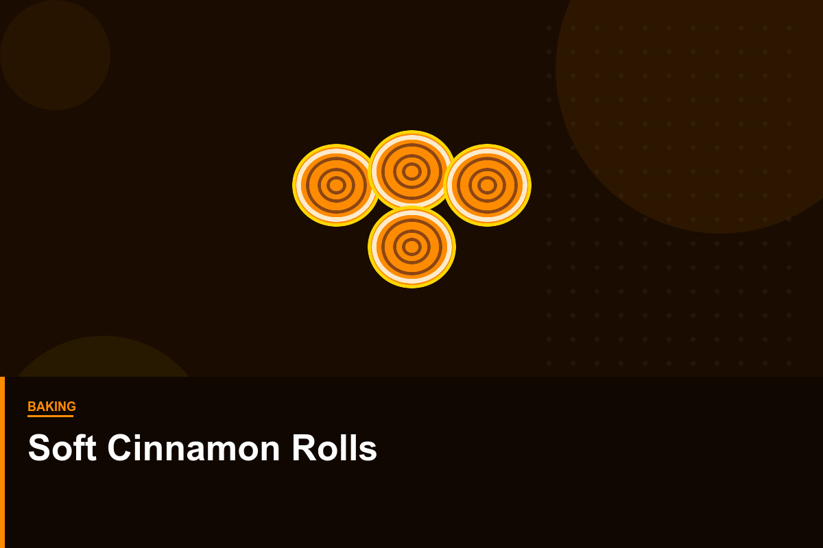 Soft Cinnamon Rolls