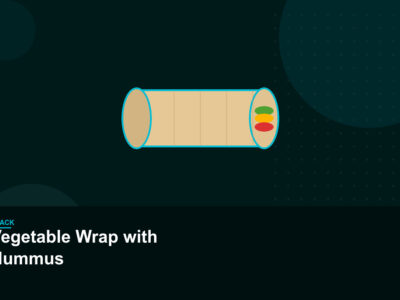 Vegetable Wrap with Hummus