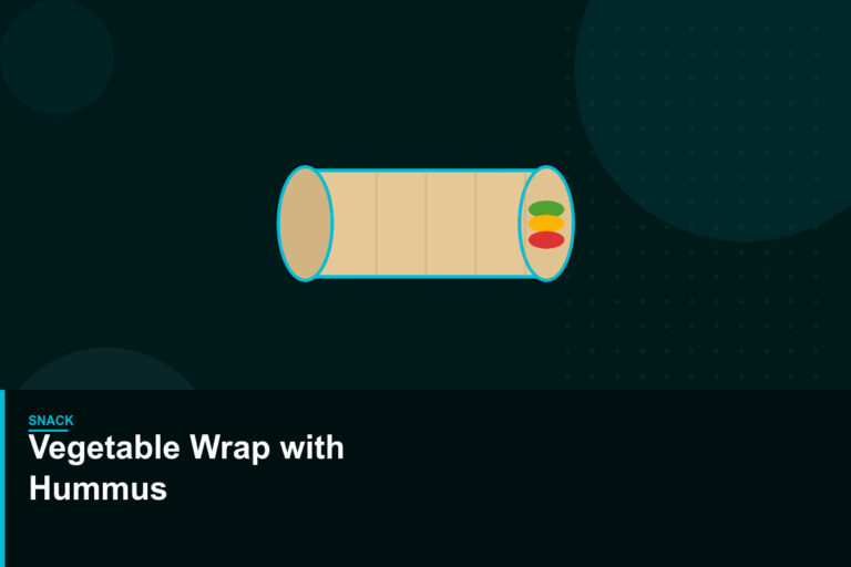 Vegetable Wrap with Hummus